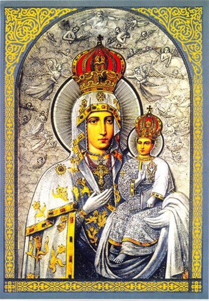 Икона Богородицы «Одигитрия» Супрасльская
