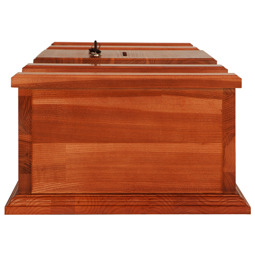 Ящик для свечей "Павинский", цвет "кипарис", с ящиком для пожертвований по центру, 90х38х20 см фото 7