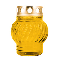 Лампада неугасимая (фонарик) со сменным блоком желтая