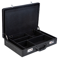 Требный чемодан без наполнения, 49,5х34,5х11 см, экокожа, У-1098