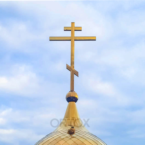Крест на купол восьмиконечный фото 3