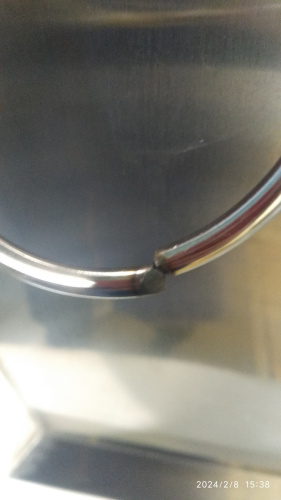 Столбик ограждения металлический, 32х67 см, цвет "под серебро", У-1079 фото 5