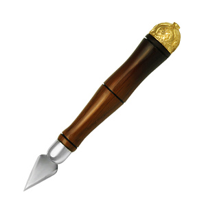 Копие малое с деревянной ручкой (защитный лак)