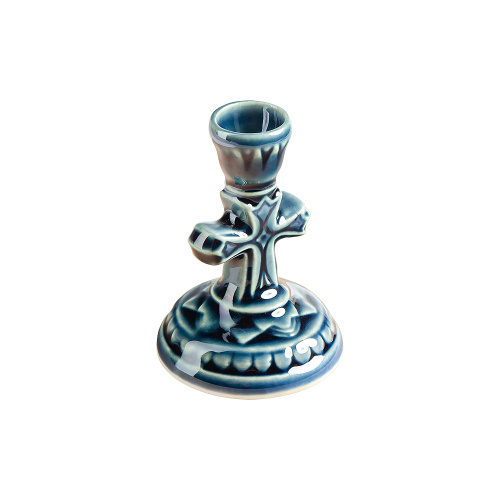 Подсвечник настольный керамический "Крест малый", 3х5 см фото 10