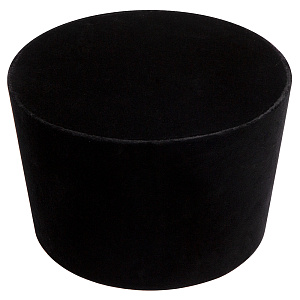 Камилавка черная, бархат (60 размер)