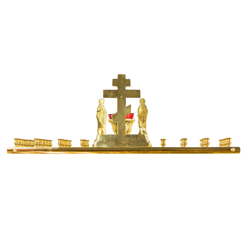 Панихидный стол на 70 свечей "Ивановский", цвет "кипарис", 70х50х87 см фото 12