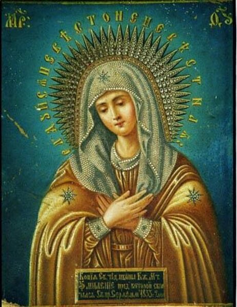 Икона Богородицы «Умиление» Серафимо-Дивеевская