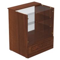 Свечная лавка "Суздальская". Секция №3, напольная витрина, цвет "ноче экко", "кипарис"