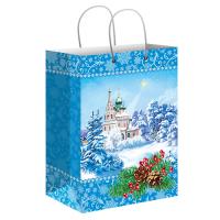 Пакет подарочный ламинированный №13, 22х10х31 см