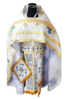 Иерейское облачение белое легкое, греческий шелк