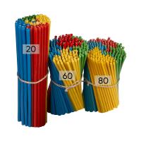 Свечи церковные воскосодержащие разноцветные номерные, 1 кг