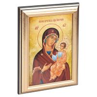 Икона Божией Матери "Иверская" в пластиковой рамке, 13х1,5х18 см
