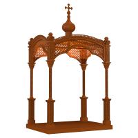 Сень над ракой &quot;Романовская&quot;, цвет &quot;кипарис&quot;, 250х180х446 см