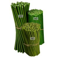 Свечи церковные воскосодержащие зеленые, 1 кг