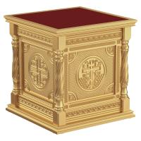 Облачение на престол "Костромское", цвет "золото", высота 105 см