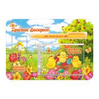 Подарочный набор с блокнотом &quot;Цыплята в корзинке&quot;