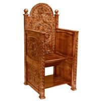 Стасидия "Ярославская", цвет "кипарис", со складным сиденьем и подножкой, 70х72х152 см