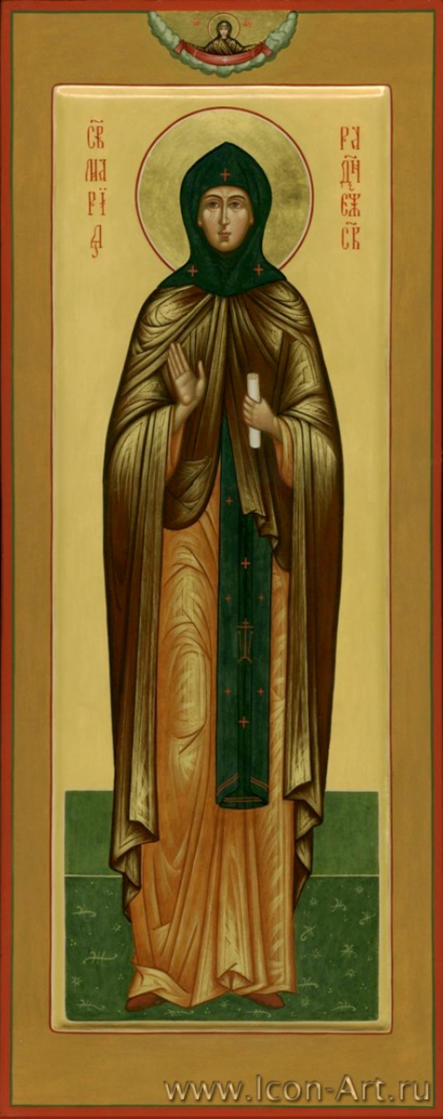 Преподобная Мария Радонежская, схимонахиня