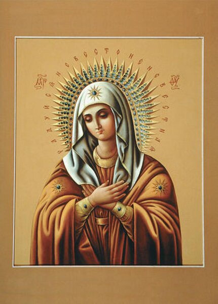 Икона Богородицы «Умиление» Серафимо-Дивеевская