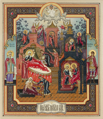 Купить рождество пресвятой богородицы, каноническое письмо, сп-1273