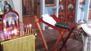 Фотоотзыв: Крышка для панихидного стола и подсвечники в храме Серафима Саровского