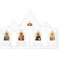 Набор икон для одноярусного "Владимирского" иконостаса №1