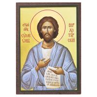 Икона праведного Симеона Верхотурского, МДФ, 6х9 см