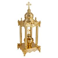 Дарохранительница, цинковый сплав, 19х19х48 см