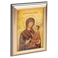 Икона Божией Матери &quot;Тихвинская&quot; в пластиковой рамке,13х1,5х18 см