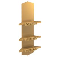 Полка для икон &quot;Суздальская&quot; угловая, цвет &quot;золото&quot;, 3 яруса