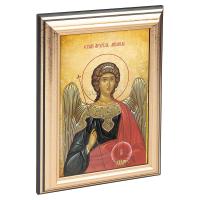 Икона Архангела Михаила в пластиковой рамке,13х1,5х18 см