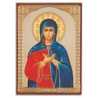 Икона мученицы Раисы (Ираиды) Александрийской, МДФ, 6х9 см