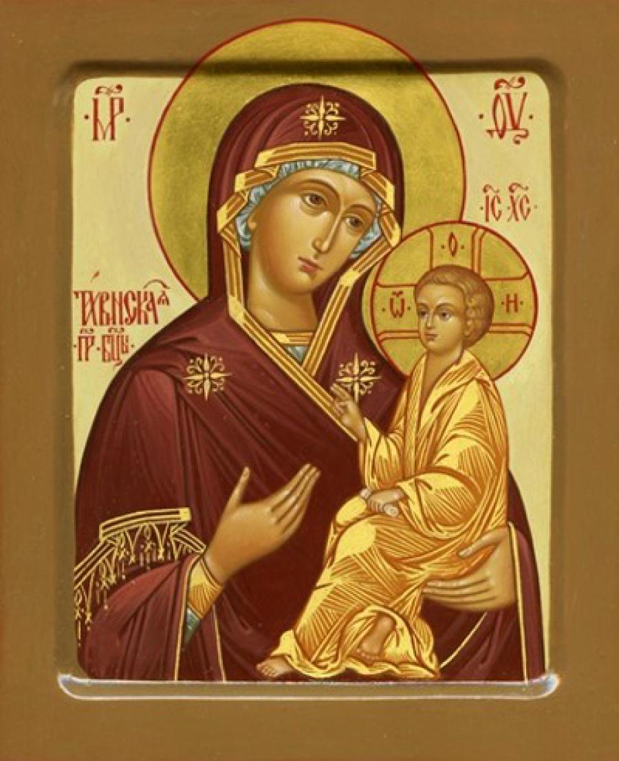 Икона Богородицы Тихвинская