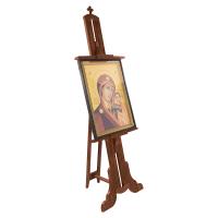 Подставка под храмовую икону &quot;Суздальская&quot;, цвет &quot;кипарис&quot;, 80х66х254 см