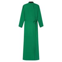 Подрясник мужской русский, зеленый, костюмная ткань