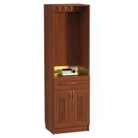 Шкаф под кадила &quot;Суздальский&quot;, цвет &quot;ноче экко&quot;, &quot;кипарис&quot;, 60х47х204 см