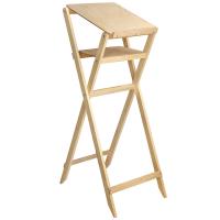 Аналой раскладной "Алтайский", цвет "натуральное дерево", с полкой