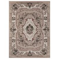 Ковер прямоугольный бежевый, ворс из полипропилена №1