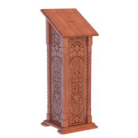 Ящик для пожертвований "Суздальский", цвет "кипарис", тумба, напольный, 46х46х130 см