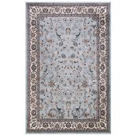 Ковер прямоугольный голубой, ворс из полипропилена, 5х3 м, №2, У 49-0016