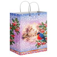 Пакет подарочный ламинированный №14, 22х10х31 см