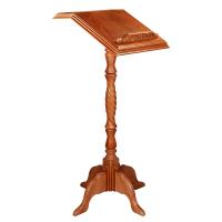 Аналой выносной &quot;Ивановский&quot;, цвет &quot;кипарис&quot;, без ткани, 60х60х120 см