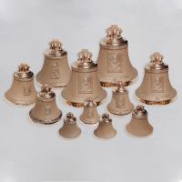 Набор из 11 колоколов: 400 кг, 140 кг, 80 кг, 50 кг, 33 кг, 20 кг, 14 кг, 9 кг, 7 кг, 5 кг, 3 кг