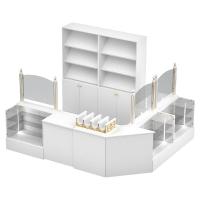 Свечная лавка "Самарская". Компоновка №4 белая