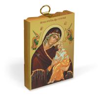 Икона Божией Матери &quot;Страстная&quot; на деревянной основе, на холсте с золочением