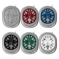 Ладаница из нейзильбера с холодной эмалью, 7,5х5,5х1,8 см