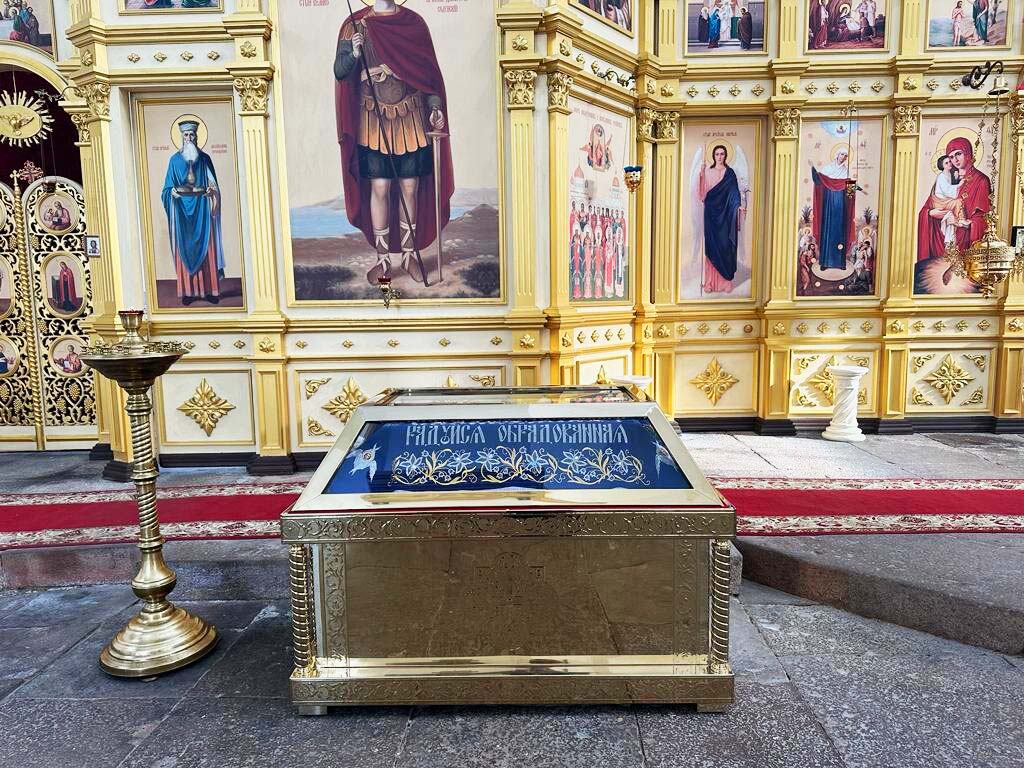 Гробница под плащаницу "Пасхальная", с колпаком, 138х98х96 см