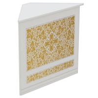 Свечная лавка "Суздальская". Секция №5, угловая, белая с золотом (поталь)