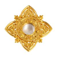 Мощевик врезной, цинковый сплав, Ø 82/21 мм