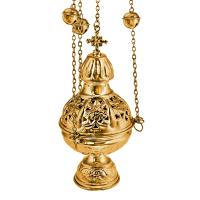 Кадило № 29, латунь, 13,6х23 см, У 13-0109